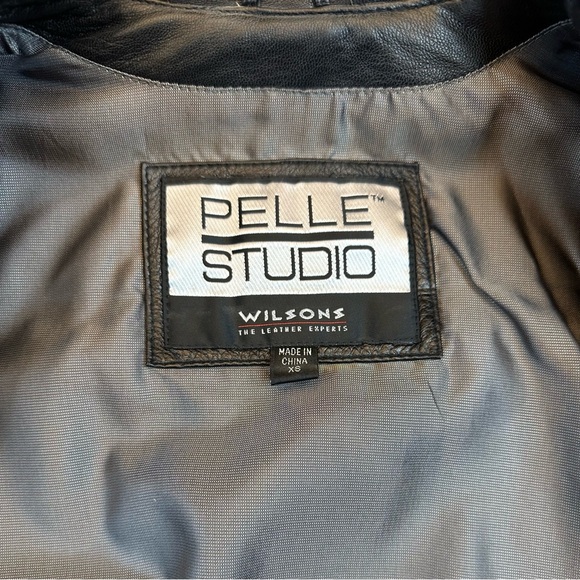 Vintage Pelle Studio Wilsons Leather Jacket ~ x-small - Picture 3 of 10
